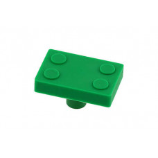 Ручка мебельная детская UM-BLOCK-ZL (Прямоугольник зелёный)