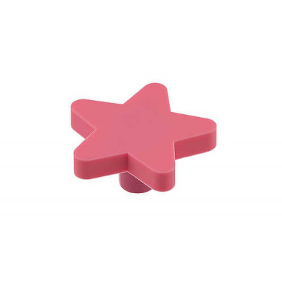 Ручка мебельная детская UM-STAR-RZ (Звезда розовая)